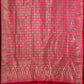 Reddish Pink Mashru Silk Brocade Weaved Banarasi Dupatta