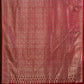 Maroon Mashru Silk Brocade Weaved Banarasi Dupatta