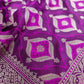 Deep Purple Soft Mashru Silk Jamewar Weaved Banarasi Saree