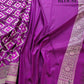 Deep Purple Soft Mashru Silk Jamewar Weaved Banarasi Saree