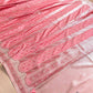 Light Pink Soft Mashru Silk Jamewar Weaved Banarasi Saree