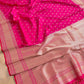 Pink Mashru Silk Banarasi Saree