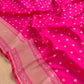 Pink Mashru Silk Banarasi Saree