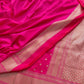 Pink Mashru Silk Banarasi Saree