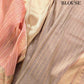 Pastel Peach Pink Pure Tissue Silk Handloom Stripe Design Sona Rupa Banarasi Saree with Contrast Border