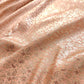 Peach Pink Mashru Silk Banarasi Saree