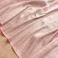 Light Baby Pink Mashru Silk Banarasi Saree