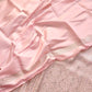 Light Baby Pink Mashru Silk Banarasi Saree