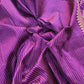 Purple Pure Katan Silk Handloom Kadwa Weaved Meenakari Banarasi Saree