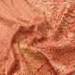 Red Real Zari Exclusive Bridal Wear Shikargha Design Handwoven Pure Katan Silk Banarasi Brocade Saree with Kalga Border