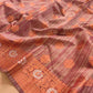 Purple Silk Banarasi Saree