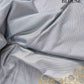 Pastel Grey Geometrical Design Mashru Silk Jamewar Weaved Banarasi Saree