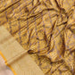 Mustard Yellow Mashru Silk Jamewar Weaved Banarasi Saree