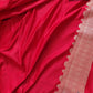 Bright Red Mashru Silk Jamewar Weaved Banarasi Saree