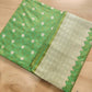 Green Two Tone Mashru Silk Jamewar Weaved Banarasi Saree