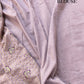 Greish Lavender Cotton Embroidered Meenakari Floral Buti Work Saree