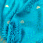 Peacock Blue Jamewar Weaved Soft Mashru Silk Floral Jaal Design Banarasi Saree