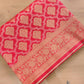 Red Silk Banarasi Saree