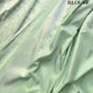 Pastel Green Pure Katan Silk Star Geometrical Design Silver Zari Handloom Banarasi Saree