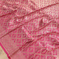 Shade of Grace Dark Pink Mashru Silk Banarasi Saree