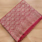 Bridal Beauty Dark Maroon Mashru Silk Banarasi Saree