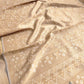 Golden Tissue Silk Floral Buta Jaal Design Resham Handweaved Banarasi Saree