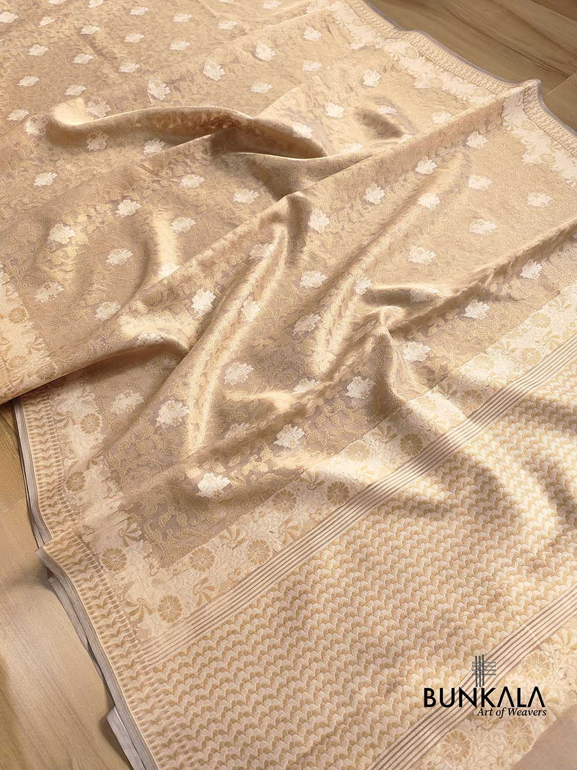 Tissue Silk Sarees - Shop Pure Banarasi Tissue Silk Sarees online - Sacred  Weaves