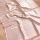 Blushing Pink Mashru Silk Banarasi Saree