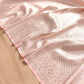 Blushing Pink Mashru Silk Banarasi Saree