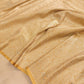 Yellow Mastard Mashru Silk Banarasi Saree