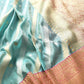 Handcrafted Blue Ektara Pure Tissue Silk Kadwa Sona Rupa Stripe Design Banarasi Saree with Pink Contrast Border and Pallu