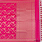 Pink Floral Jaal Design Banarasi Silk Saree