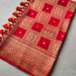 Red Banarasi Silk Saree