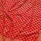 Red Pure Khaddi Georgette Handloom Jaal Design Banarasi Saree