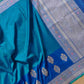 Blue Pure Katan Silk Tanchui Handloom Meenakari Banarasi Saree